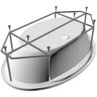 Каркас для ванны 194 см Vayer GL000013208