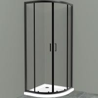 Душевой уголок BelBagno Uno 90х90 UNO-195-R-2-90-C-NERO