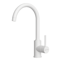 Смеситель для кухни Omoikiri Shinagawa 4974108 белый матовый