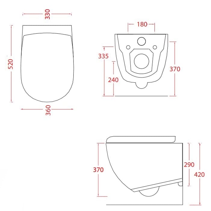 Подвесной унитаз Artceram File 2.0 FLV004 15 00 безободковый серый матовый Grigio Oliva