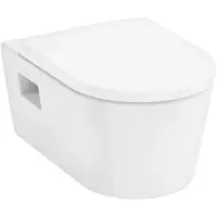 Унитаз подвесной Hansgrohe EluPura Original S 60142450 безободковый, белый глянец