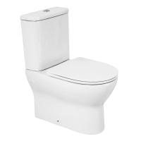 Чаша напольного унитаза Belbagno Energia BB8134CPR/SC с сиденьем