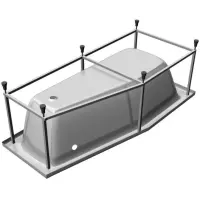 Каркас для ванны 160x70 Relisan Aquarius GL000015049
