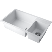 Кухонная мойка Omoikiri Tedori 86-2-LB 4993935 белая матовая