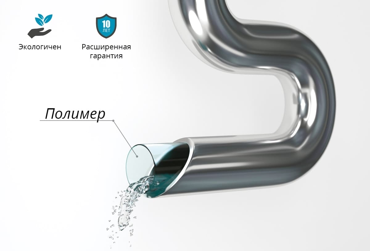 Полотенцесушитель водяной Сунержа Богема+ 800х300 прямой с защитой 00-0220-8030