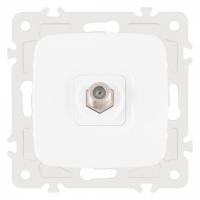 ТВ-розетка без рамки Arte Milano am-205 205.42-1.white