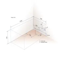 Акриловая ванна Triton Ультра 120х70 Щ0000017400 белый