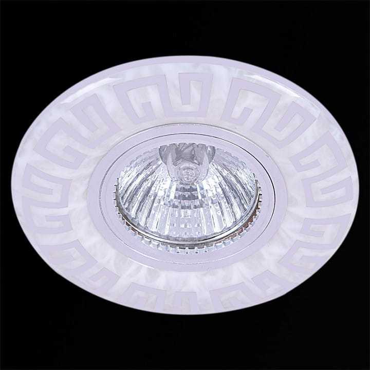 Встраиваемый светильник Reluce  09504-9.0-001MN MR16+LED3W WH/CR