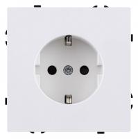 Розетка с заземлением, без рамки Kollinger Eclipse EC-014WH