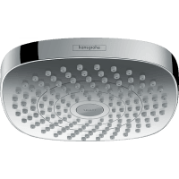 Верхний душ hansgrohe Croma Select E 180 2jet EcoSmart 26528000 9 л/мин хром