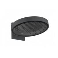 Верхний душ hansgrohe Rainfinity 360 3jet 26234670 с настенным разъемом черный матовый