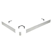 Экран фронтальный RGW 70х170 N/ST-21 W белый