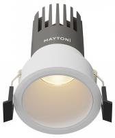 Встраиваемый светильник Maytoni Technical  DL116-10W-3K-W