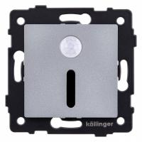 Заглушка для поста с подсветкой, без рамки Kollinger  REA-045GY