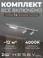 Комплект трековый Hesby Lighting Skylite №5 HSBL_kompl_S005_NI1W4K