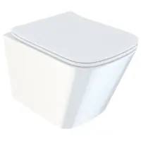 Унитаз подвесной IDDIS Bild BILRDSEi25 безободковый, с сиденьем микролифт, белый