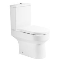 Унитаз-компакт безободковый BelBagno NORMA BB339CPR с сиденьем BB865SC