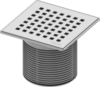 Декоративная решетка Tece Drainpoint Quadratum 3660008