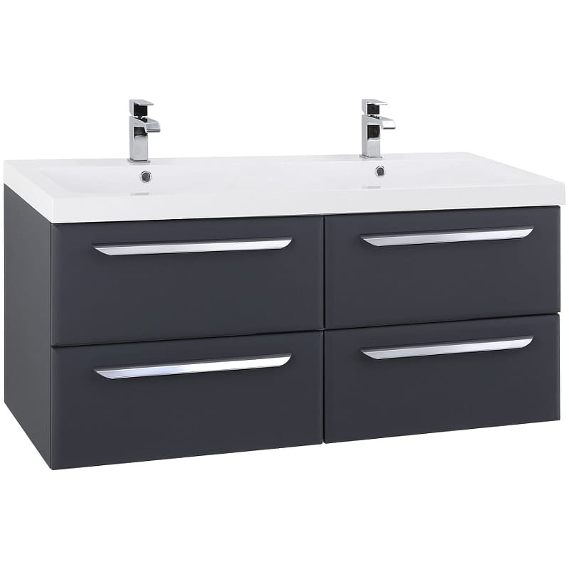 Тумба под раковину Cezares Eco 120 ECO-1200-4C-SO-2-GR-P графит