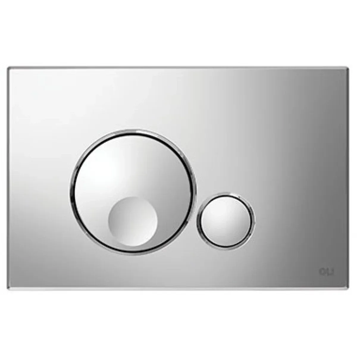 Инсталляция для унитаза OLI 80 Globe 300572mGB00 с кнопкой смыва, хром