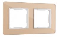 Рамка на 2 поста Arte Milano am-503.14 503.14-2.shampan