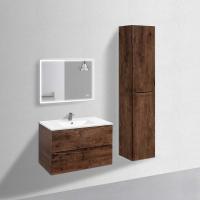 Тумба под раковину Vincea Mia 90 см VMC-2MC900RW темное дерево