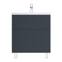 Тумба под раковину напольная AM.PM GEM M90FSX07522GM32 графит матовый