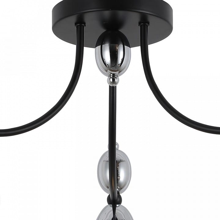 Потолочная люстра ILLUMICO  IL8258-3COU-79 BK CR