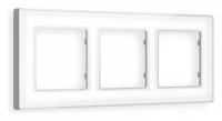 Рамка на 3 поста Ambrella Volt Arctic AF580133