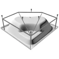 Каркас для ванны 140x140 Vayer Bryza GL000007084