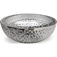 Раковина-чаша CeramaLux J2050 41x41 см, накладная, серебряный