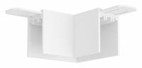 Соединитель угловой L-образный для треков накладных Denkirs Smart TR2102-WH