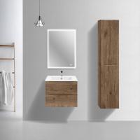 Тумба под раковину Vincea Mia Slim 60 см VMC-2MC600S1VO темное дерево