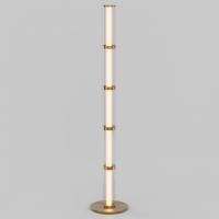 Торшер Eurosvet Stark 80537/1 латунь