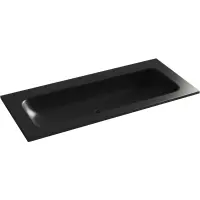 Раковина Ceramica Nova Grace CN7013MBwx 101x45,7 см, накладная, черный матовый