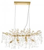 Подвесная люстра Arte Milano Веточка 230210.700.6.E14.D2 GD BUT-Clear