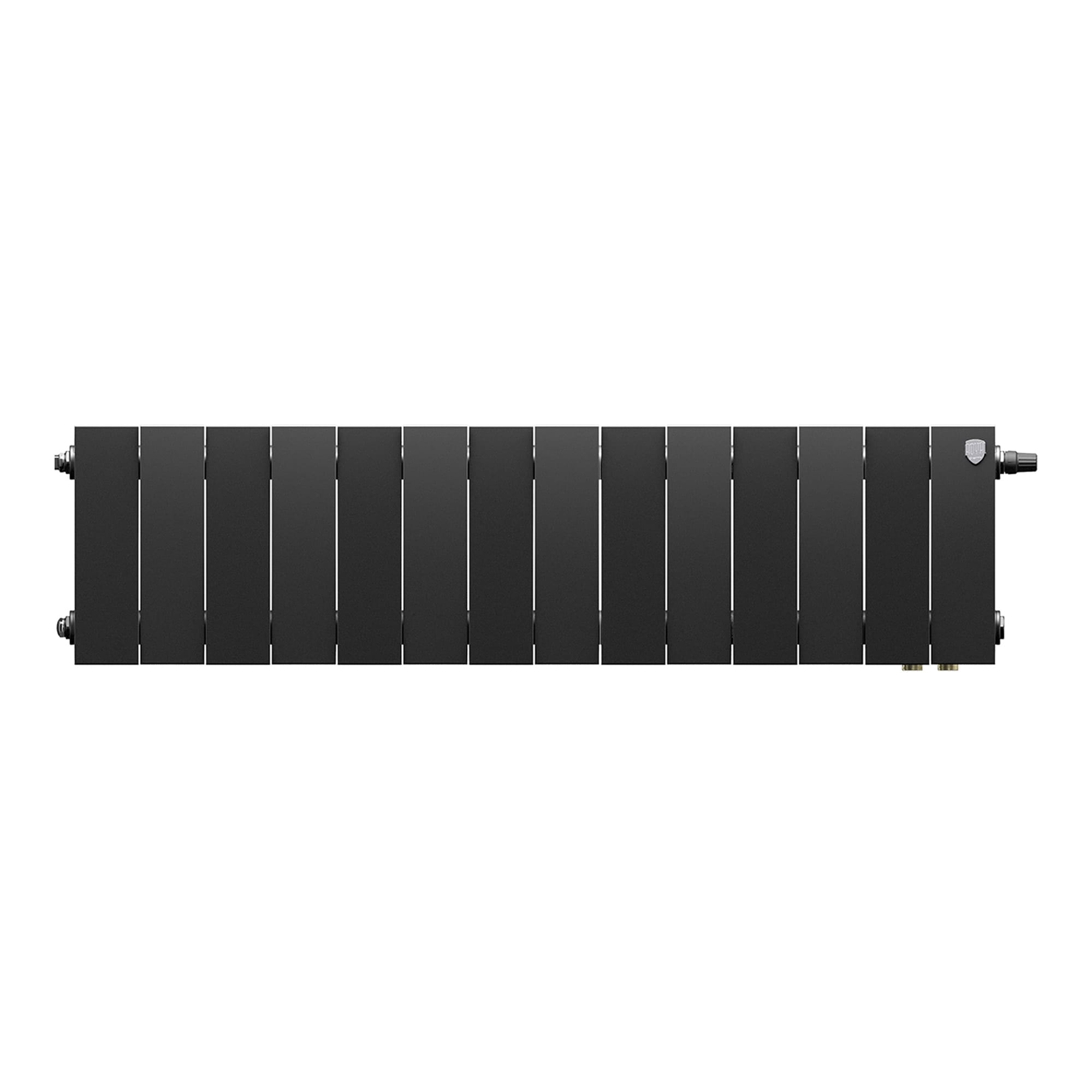 Радиатор биметаллический Royal Thermo PianoForte 200 Чёрный VR80- 14 секц.