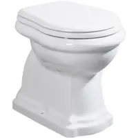 Чаша напольного унитаза слив в пол Kerasan Retro 101001