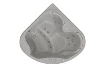 Гидромассажная ванна Радомир Корнелия 170х170 1-30-0-0-4-164С серый