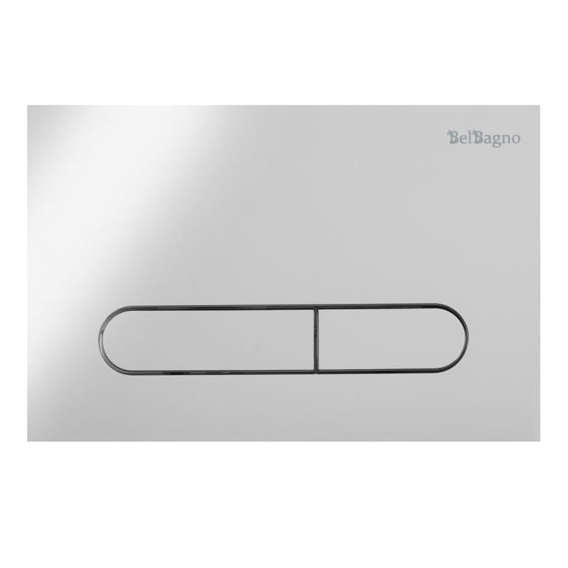 Комплект унитаз BelBagno ACQUA BB340CHR/BB2020SC/BB002-80/BB005-PR-CHROME с инсталляцией+клавиша+сиденье