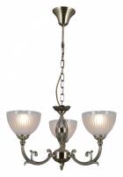 Подвесная люстра ILLUMICO CAPELLA IL9939-3PSQ-24 AB CAPELLA