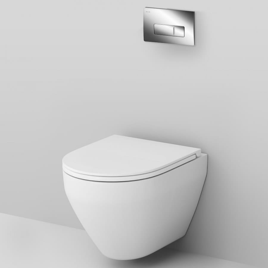 Комплект инсталляция с унитазом и клавишей AM.PM Spirit 2.0 IS48051.701700 белый хром
