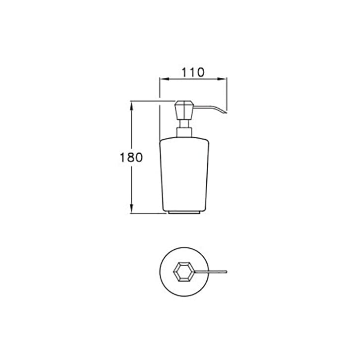 Дозатор Stella Eccelsa EC 10009 AU00 золото