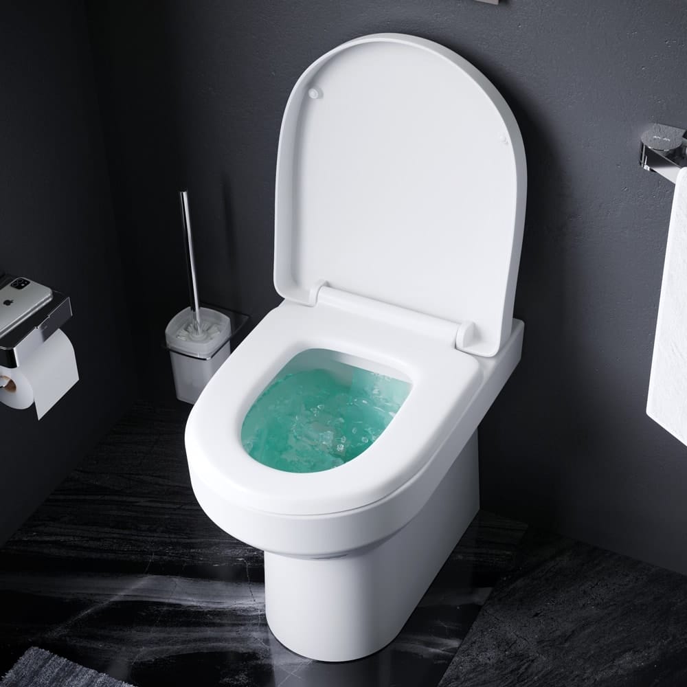 Унитаз приставной AM.PM Spirit 2.0 C701438WH белый глянец