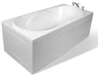 Ванна из искуственного камня Эстет Астра 170х80 ФР-00000620 белый