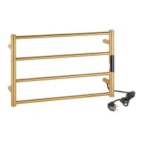 Электрический полотенцесушитель Bemeta 56x37 704153085 золото матовое