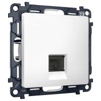 Розетка Ethernet RJ-45 и со шторками, без рамки Ambrella Volt ALFA MA132005