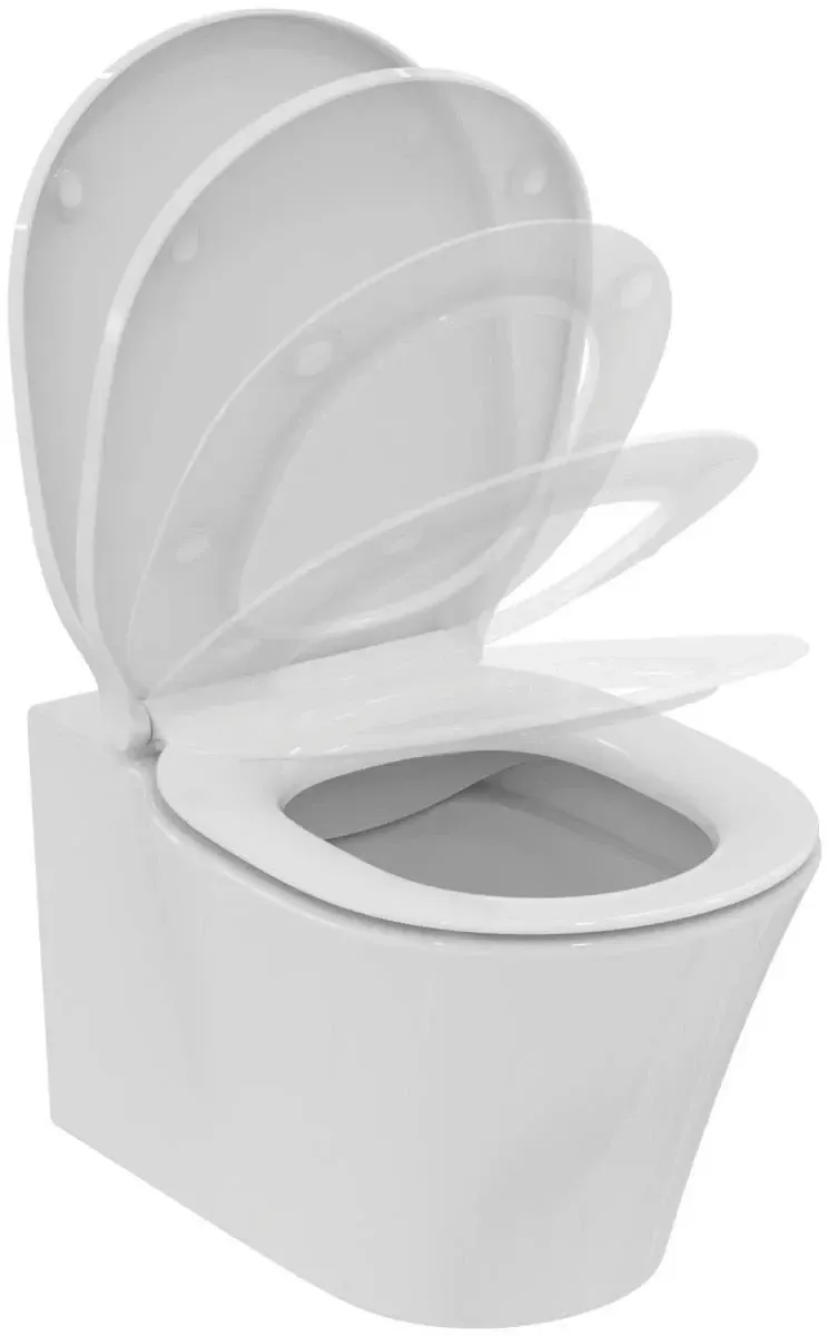 Унитаз подвесной Ideal Standard Connect Air E248201 безободковый, с сиденьем микролифт, белый