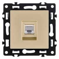 Розетка Ethernet RJ-45 без рамки Kollinger Asthetik AS-017GD