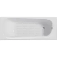 Ванна чугунная Delice Continental DLR230641-AS 130x70 см, с антискользящим покрытием, белый
